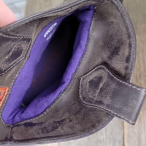 Rocket Dog Brown Ankle Boots - Picture 5 of 13